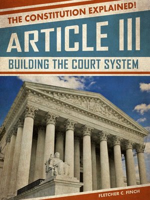 cover image of Article III: Building the Court System